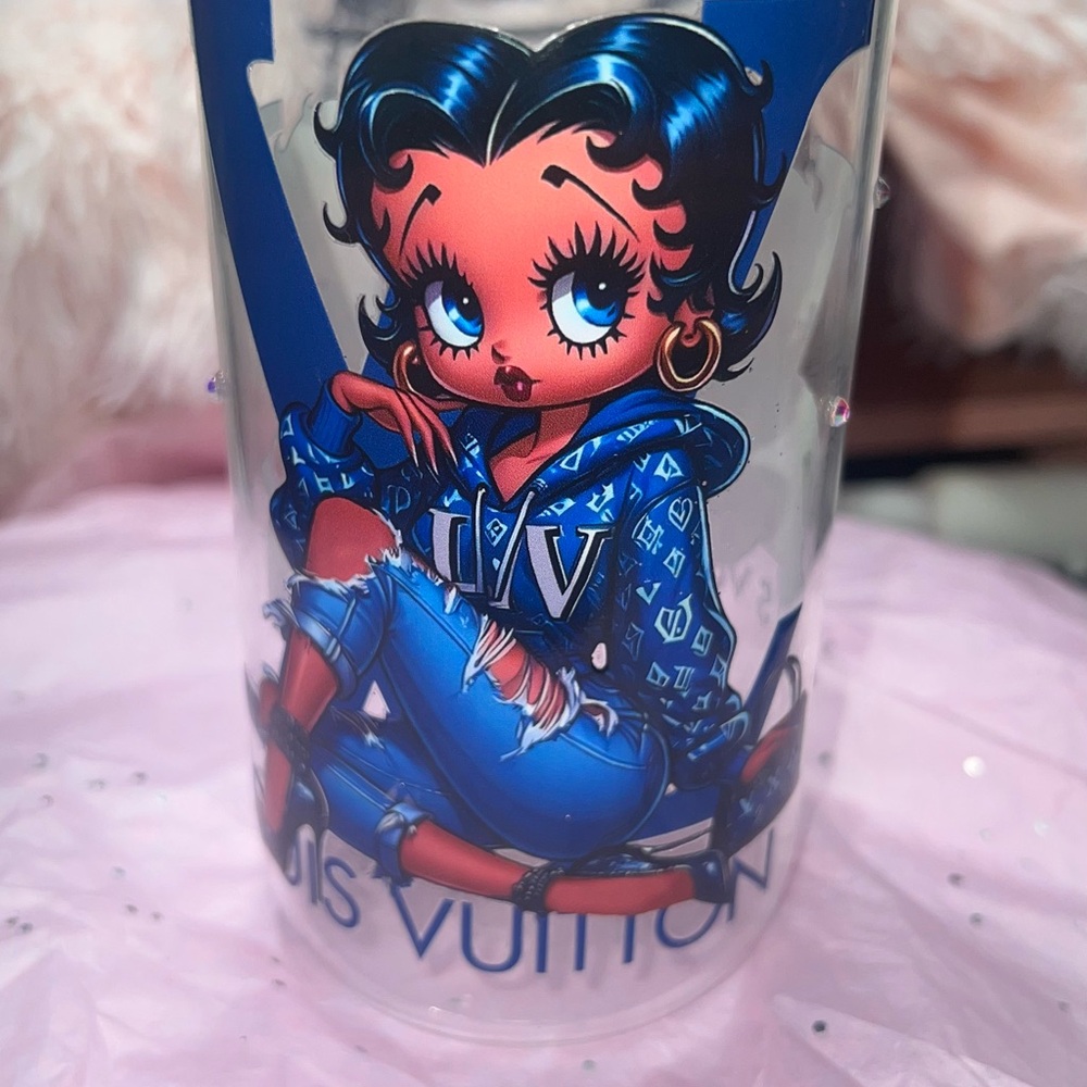 Custom monogram Betty 16 oz Tumbler